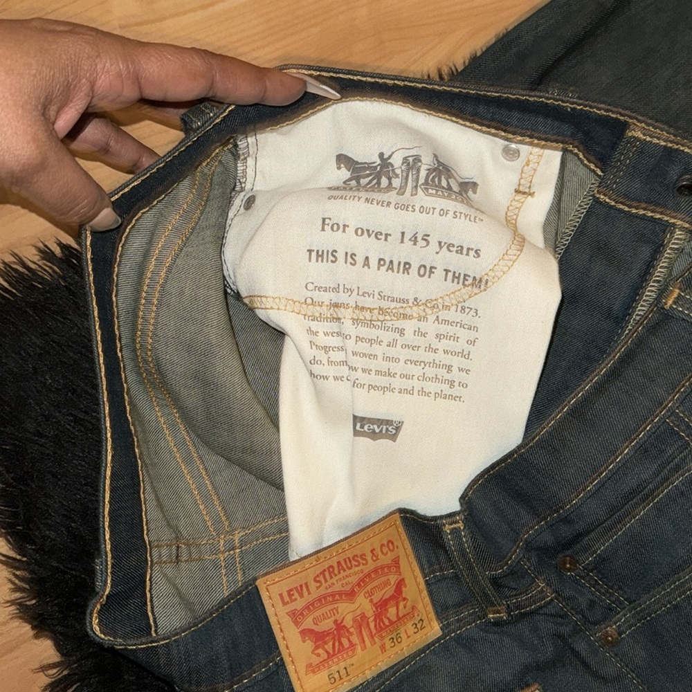 👖MENS 511 LEVIS NEW WITHOUT TAGS 🏷️ NEVER WORN SIZE 36x32 🤠 - Picture 6 of 6